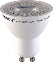 LED-Strahler GU10 230V/4W warm-weiß