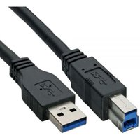 USB 3.0 Kabel A-Stecker auf B-Stecker 2m schwarz
