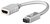 Mini DVI-Adapter Mini DVI Stecker/ HDMI™ Kupplung 0,2m weiß