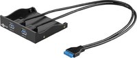 USB3 Frontpanel 3.5“ 2x Buchse 20-PIN 0,6m