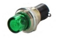 Signallampen-Fassung mit Lampe 12 V/E5,5 grün